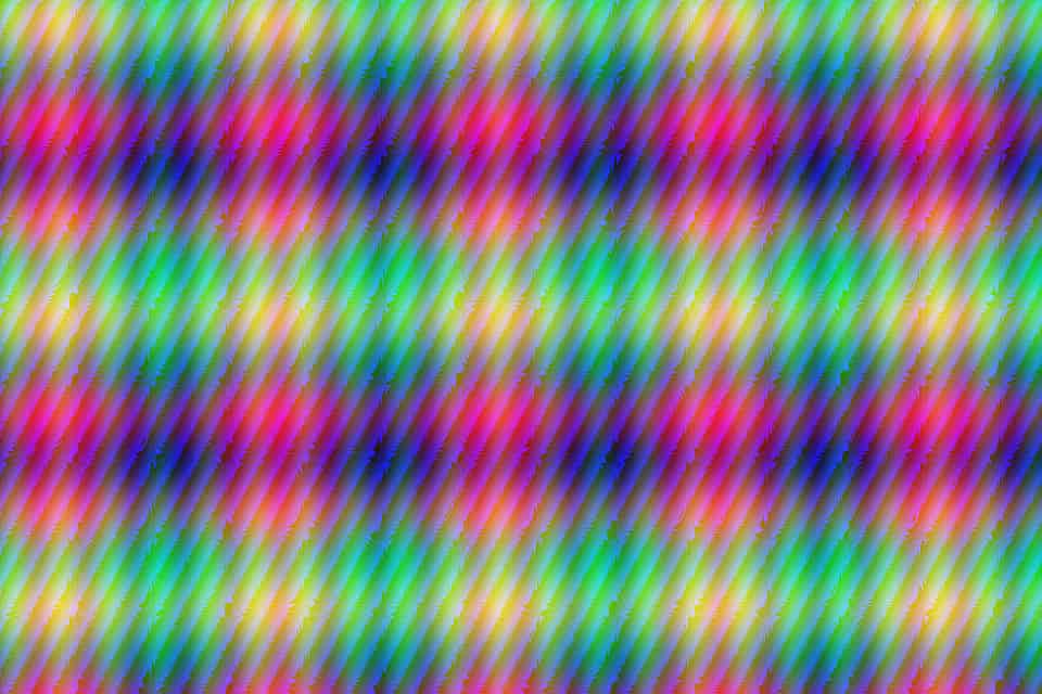 Actual texture target result